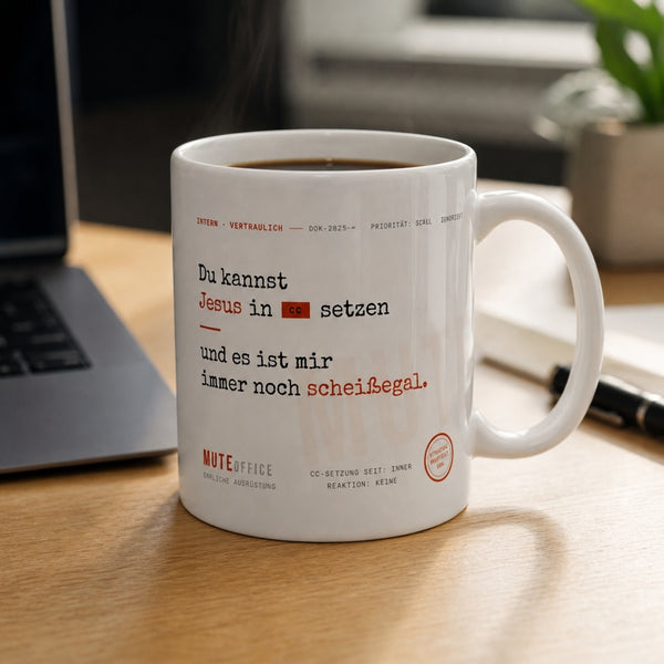 Die „Jesus-im-CC“-Tasse