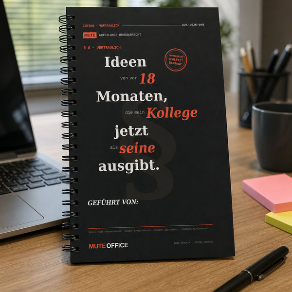 Ideen von vor 18 Monaten, die mein Kollege jetzt als seine ausgibt