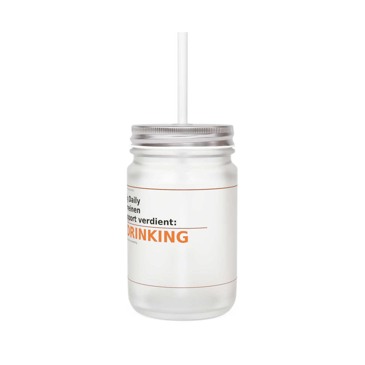 MUTE OFFICE Trinkglas — Daydrinking 350 ml — Design Detail