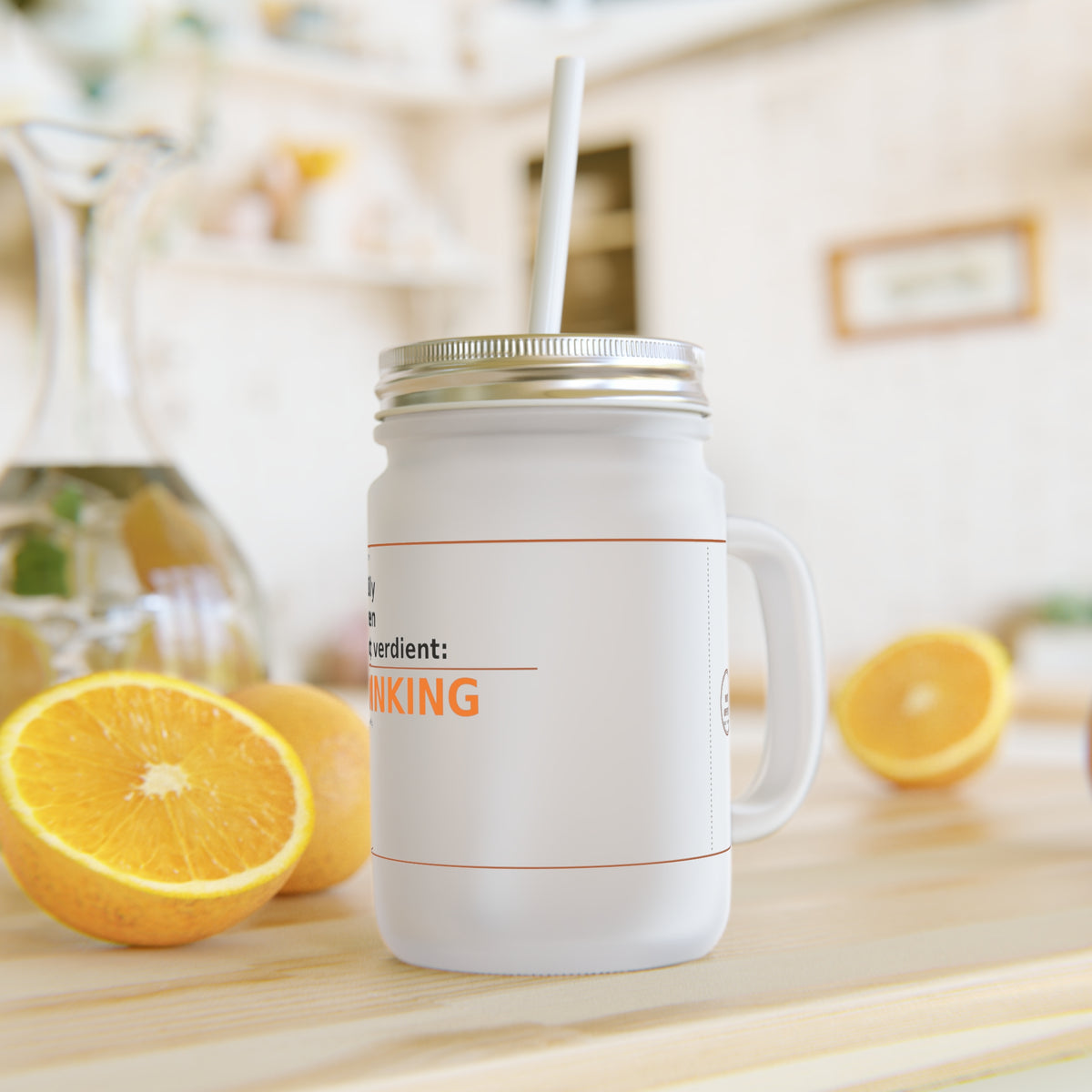 MUTE OFFICE Trinkglas — Daydrinking 350 ml — Geschenkszene