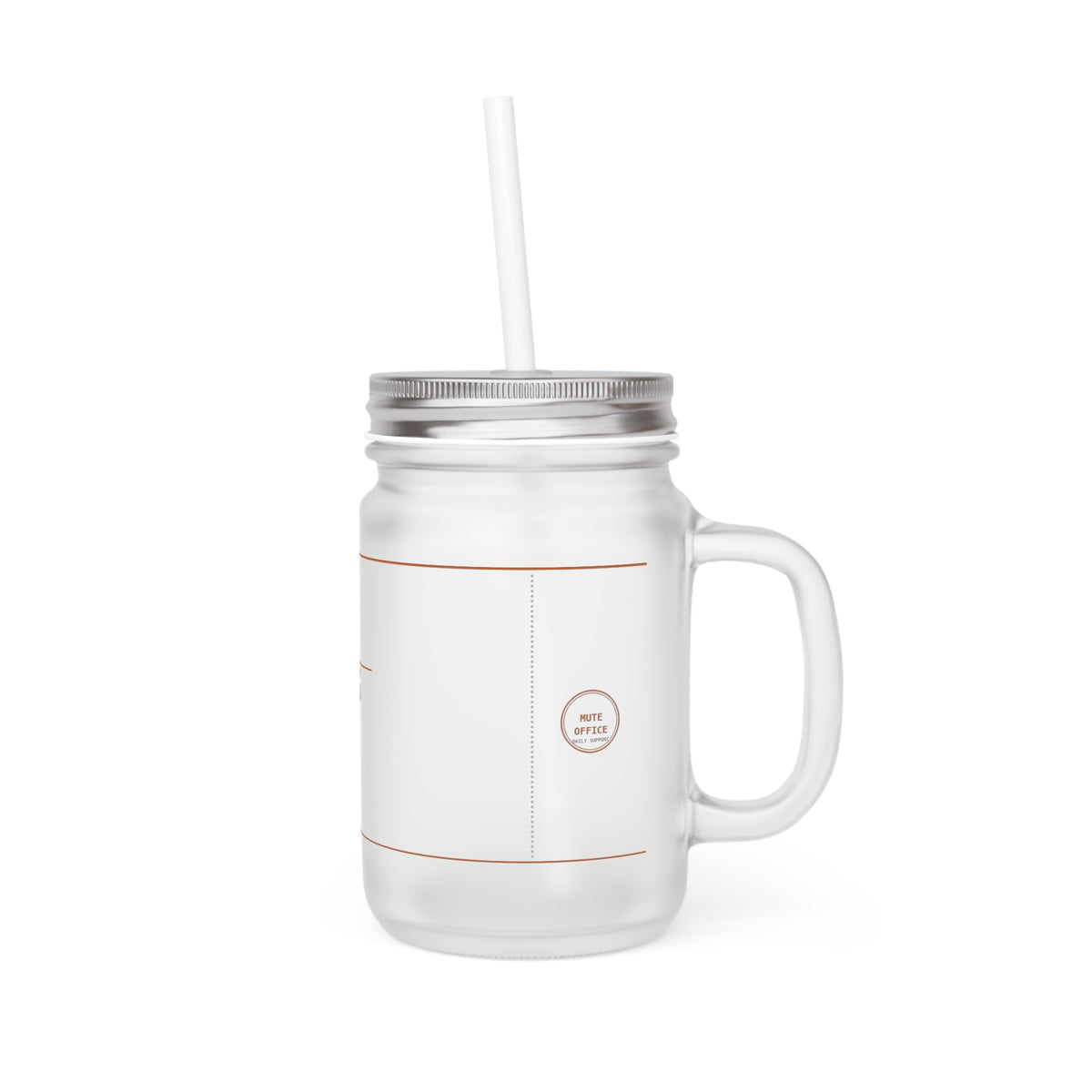 MUTE OFFICE Trinkglas — Daydrinking 350 ml — Homeoffice Lifestyle