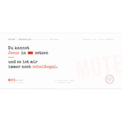 MUTE OFFICE Tasse — Jesus-im-CC — Design Detail — Vorschau 2