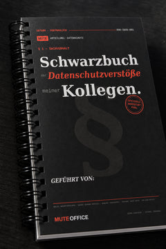 MUTE OFFICE — Detail — Schwarzbuch der Datenschutzverstöße meiner Kollegen · Personalisiertes Geschenk — Vorschau 4