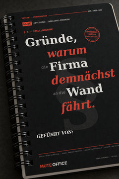 MUTE OFFICE — Detail — Gründe, warum die Firma demnächst an die Wand fährt — Vorschau 8