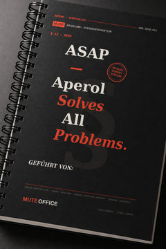 MUTE OFFICE — Detail — ASAP — Aperol Solves All Problems — Vorschau 4