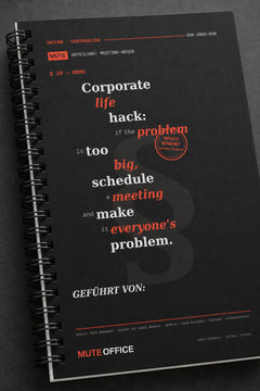 MUTE OFFICE — Detail — Corporate life hack: if the problem is too big, schedule a meeting — Vorschau 8