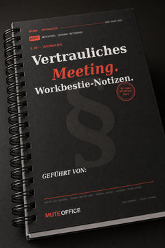 MUTE OFFICE — Detail — Vertrauliches Meeting. Workbestie-Notizen — Vorschau 8