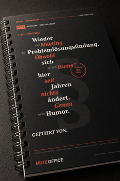 MUTE OFFICE — Detail — Wieder ein Meeting zur Problemlösungsfindung — Vorschau 8