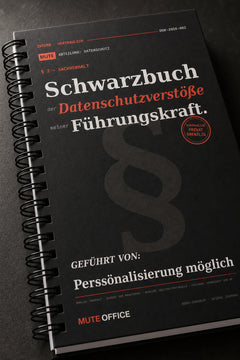 MUTE OFFICE — Detail — Schwarzbuch der Datenschutzverstöße meiner Führungskraft · Personalisiertes Geschenk — Vorschau 4