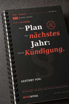 MUTE OFFICE — Detail — Mein Plan für nächstes Jahr: meine Kündigung · Personalisiertes Geschenk — Vorschau 4