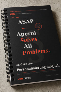 MUTE OFFICE — Detail — ASAP — Aperol Solves All Problems · Personalisiertes Geschenk — Vorschau 4