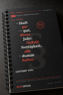 MUTE OFFICE — Detail — Das läuft gar nicht gut, dieses Jahr · Personalisiertes Geschenk — Vorschau 4