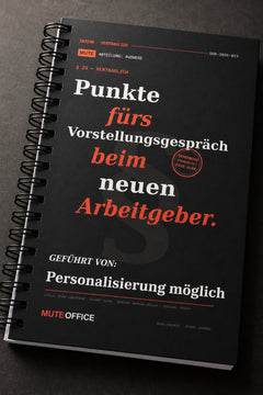 MUTE OFFICE — Detail — Punkte fürs Vorstellungsgespräch beim neuen Arbeitgeber · Personalisiertes Geschenk — Vorschau 4