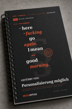 MUTE OFFICE — Detail — And here we fucking go again. I mean — good morning · Personalisiertes Geschenk — Vorschau 4