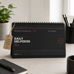 MUTE OFFICE — Geschenk-Szene — Daily Helpdesk Mood – Flip-Sign Tischaufsteller mit 12 IT-Sprüchen — Vorschau 10