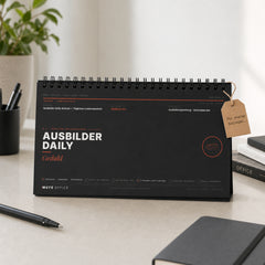 MUTE OFFICE — Geschenk-Szene — Ausbilder Daily Geduld · Flip-Sign Tischkalender — Vorschau 10