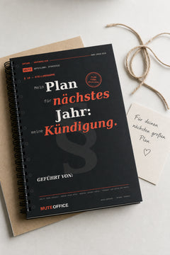 MUTE OFFICE — Geschenk-Szene — Mein Plan für nächstes Jahr: meine Kündigung — Vorschau 9