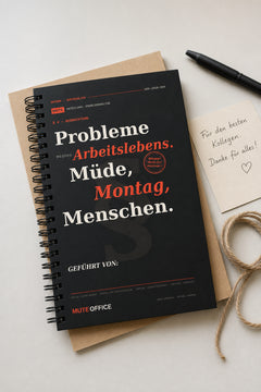 MUTE OFFICE — Geschenk-Szene — Probleme meines Arbeitslebens. Müde · Montag · Menschen · Personalisiertes Geschenk — Vorschau 5