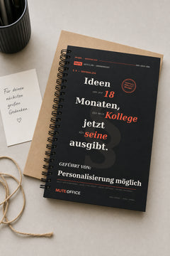 MUTE OFFICE — Geschenk-Szene — Ideen von vor 18 Monaten, die mein Kollege jetzt als seine ausgibt · Personalisiertes Geschenk — Vorschau 5