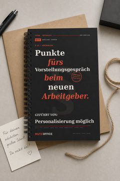 MUTE OFFICE — Geschenk-Szene — Punkte fürs Vorstellungsgespräch beim neuen Arbeitgeber · Personalisiertes Geschenk — Vorschau 5