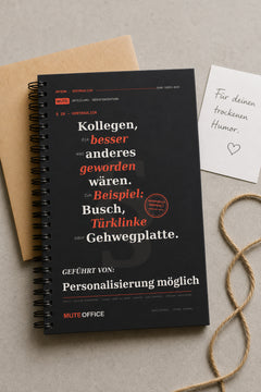 MUTE OFFICE — Geschenk-Szene — Kollegen, die besser was anderes geworden wären · Personalisiertes Geschenk — Vorschau 5