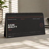 Azubi-Reality-Check · Flip-Sign Tischkalender