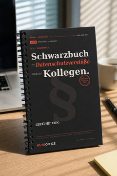 MUTE OFFICE — Hero — Schwarzbuch der Datenschutzverstöße meiner Kollegen · Personalisiertes Geschenk — Vorschau 1