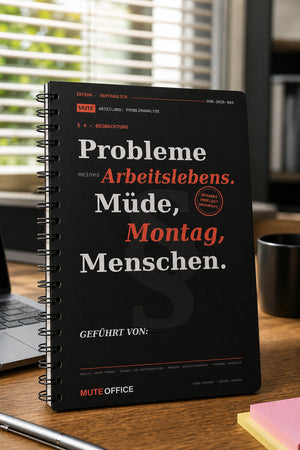 Probleme meines Arbeitslebens. Müde · Montag · Menschen