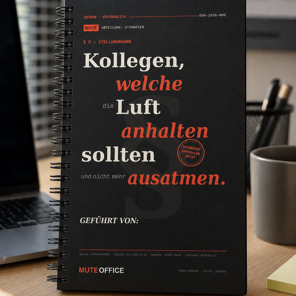 Kollegen, die die Luft anhalten sollten und nicht mehr ausatmen