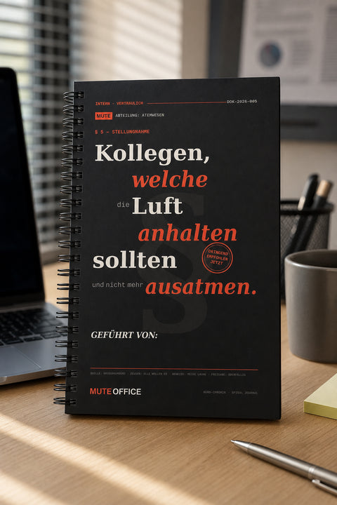 MUTE OFFICE — Hero — Kollegen, die die Luft anhalten sollten und nicht mehr ausatmen
