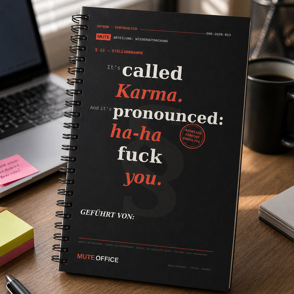 It's called Karma. And it's pronounced: ha-ha fuck you