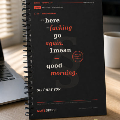 And here we fucking go again. I mean — good morning