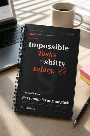 Impossible Tasks for a shitty salary · Personalisiertes Geschenk