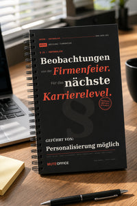 Beobachtungen von der Firmenfeier. Für das nächste Karrierelevel · Personalisiertes Geschenk