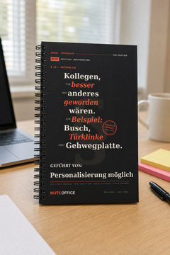 MUTE OFFICE — Hero — Kollegen, die besser was anderes geworden wären · Personalisiertes Geschenk — Vorschau 1