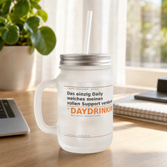 MUTE OFFICE — Homeoffice-Szene — Daydrinking Glas 350ml | Homeoffice Geschenk — Vorschau 6