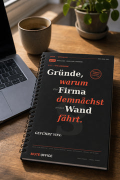 MUTE OFFICE — Homeoffice-Szene — Gründe, warum die Firma demnächst an die Wand fährt — Vorschau 6
