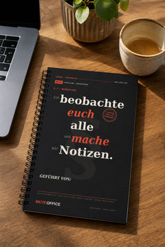 MUTE OFFICE — Homeoffice-Szene — Ich beobachte euch alle und mache mir Notizen — Vorschau 6