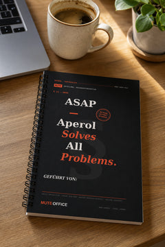 MUTE OFFICE — Homeoffice-Szene — ASAP — Aperol Solves All Problems — Vorschau 2