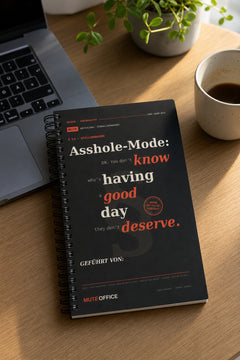 MUTE OFFICE — Homeoffice-Szene — Asshole-Mode: ON — Vorschau 11