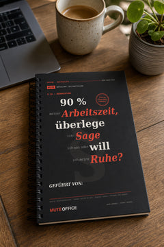 MUTE OFFICE — Homeoffice-Szene — 90 % meiner Arbeitszeit überlege ich: Sage ich was — oder will ich Ruhe? — Vorschau 6