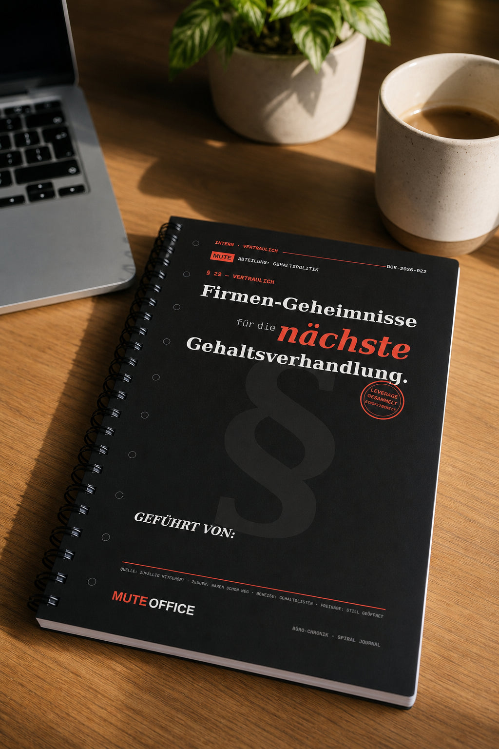 MUTE OFFICE — Homeoffice-Szene — Firmen-Interna für die nächste Gehaltsverhandlung