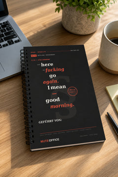 MUTE OFFICE — Homeoffice-Szene — And here we fucking go again. I mean — good morning — Vorschau 6