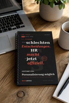 MUTE OFFICE — Homeoffice-Szene — Meine schlechten Entscheidungen. HR macht es jetzt offiziell · Personalisiertes Geschenk — Vorschau 2