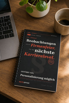 MUTE OFFICE — Homeoffice-Szene — Beobachtungen von der Firmenfeier. Für das nächste Karrierelevel · Personalisiertes Geschenk — Vorschau 2