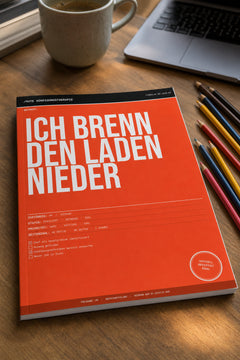 MUTE OFFICE — Homeoffice-Szene — Malbuch Band 1 – „Ich brenn den Laden nieder“ – Großraumbüro-Edition — Vorschau 8