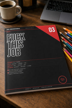 MUTE OFFICE — Homeoffice-Szene — Malbuch Band 3 – „Fuck This Job“ – HR-Drama-Edition (FSK18) — Vorschau 8