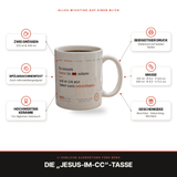 MUTE OFFICE Tasse – Jesus-im-CC – Produkt-Infos auf einen Blick