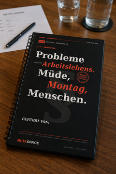 MUTE OFFICE — Meeting-Szene — Probleme meines Arbeitslebens. Müde · Montag · Menschen — Vorschau 7