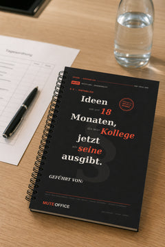 MUTE OFFICE — Meeting-Szene — Ideen von vor 18 Monaten, die mein Kollege jetzt als seine ausgibt — Vorschau 7